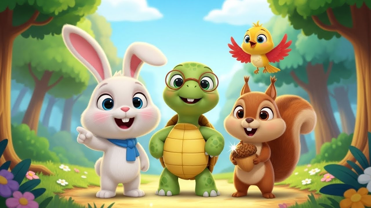 Forest Friends Go on a Big Adventure – Kids Cartoon Short