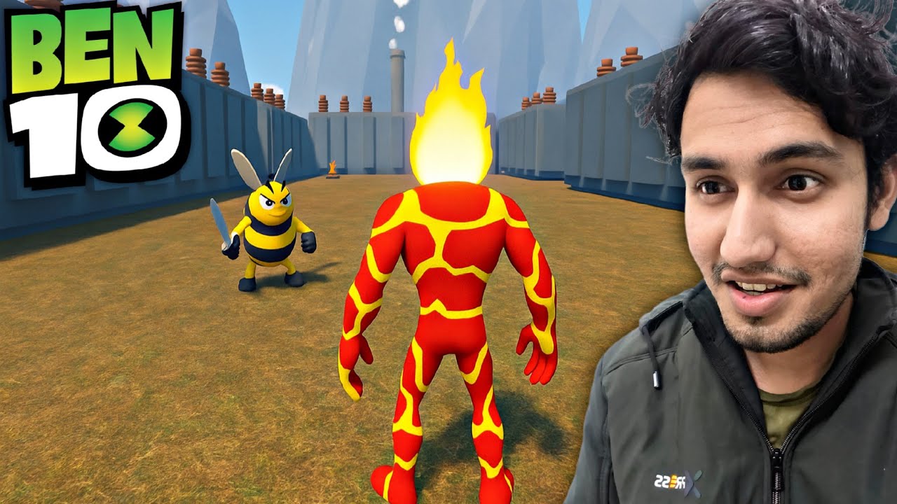 I UNLOCKED HEATBLAST NEW POWER IN BEN 10 ROBLOX