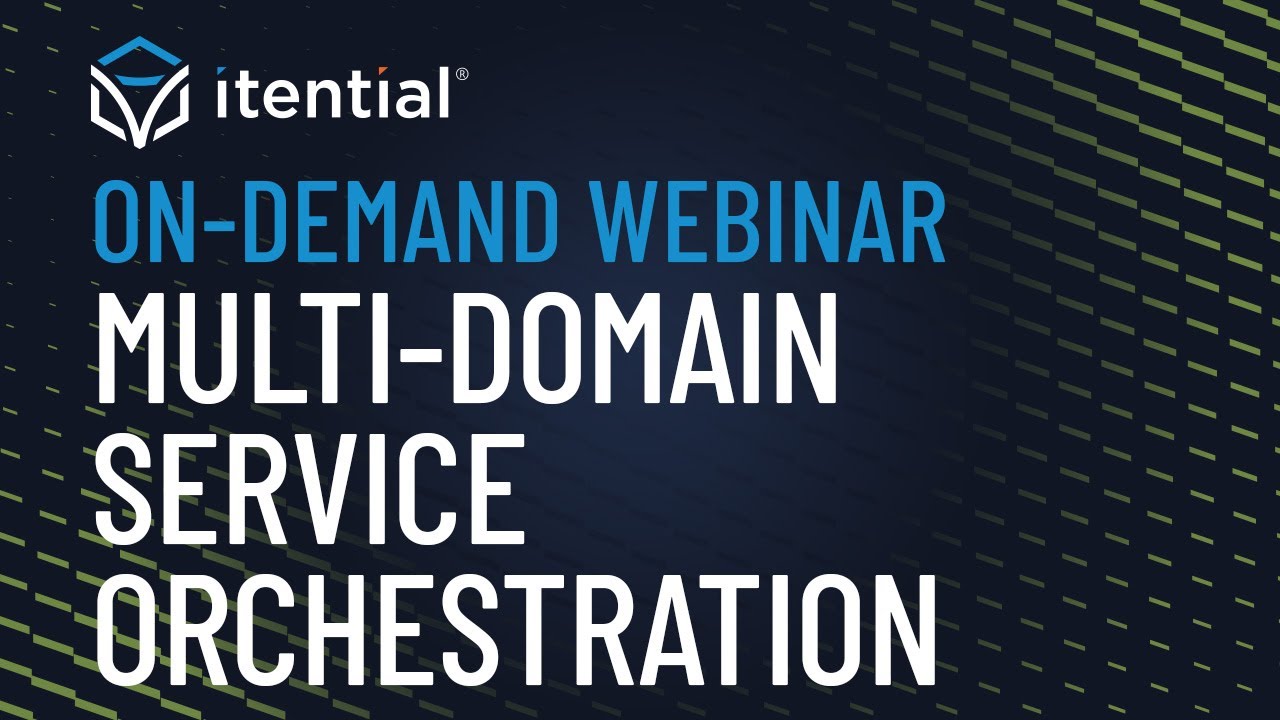 The Next Wave of Multi Domain Network Service Orchestration