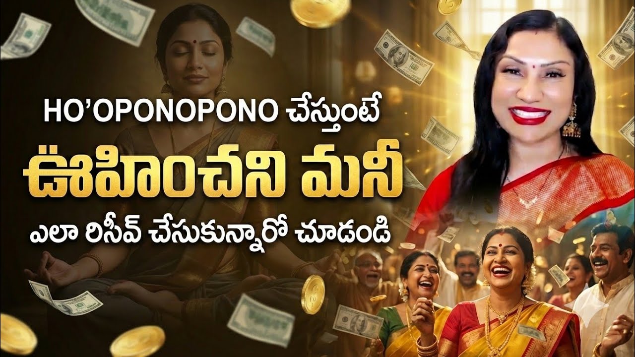 🤩ఊహించని మనీ💸💰HO'OPONOPONO చేస్తూ ఎలా రిసీవ్ చేసుకున్నారో చూడండి #hooponoponovardhani 
