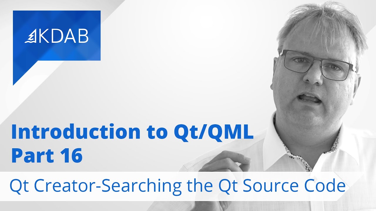 Introduction to Qt / QML (Part 16) - Searching the Qt Source Code