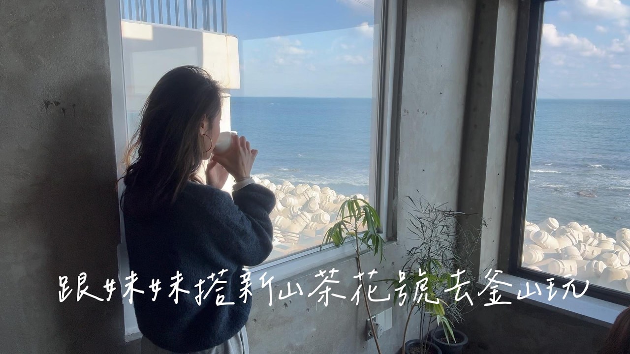 跟妹妹從日本福岡坐船去韓國釜山玩 終於坐到新山茶花號 | 在地球上跑來跑去的瑞典媳婦 Jennie in Sweden