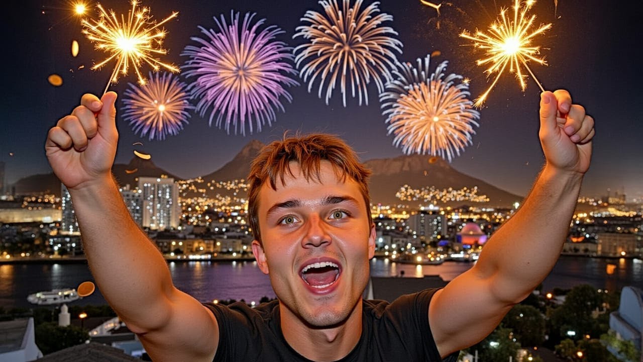Celebrates New Years in Cape Town With the Locals