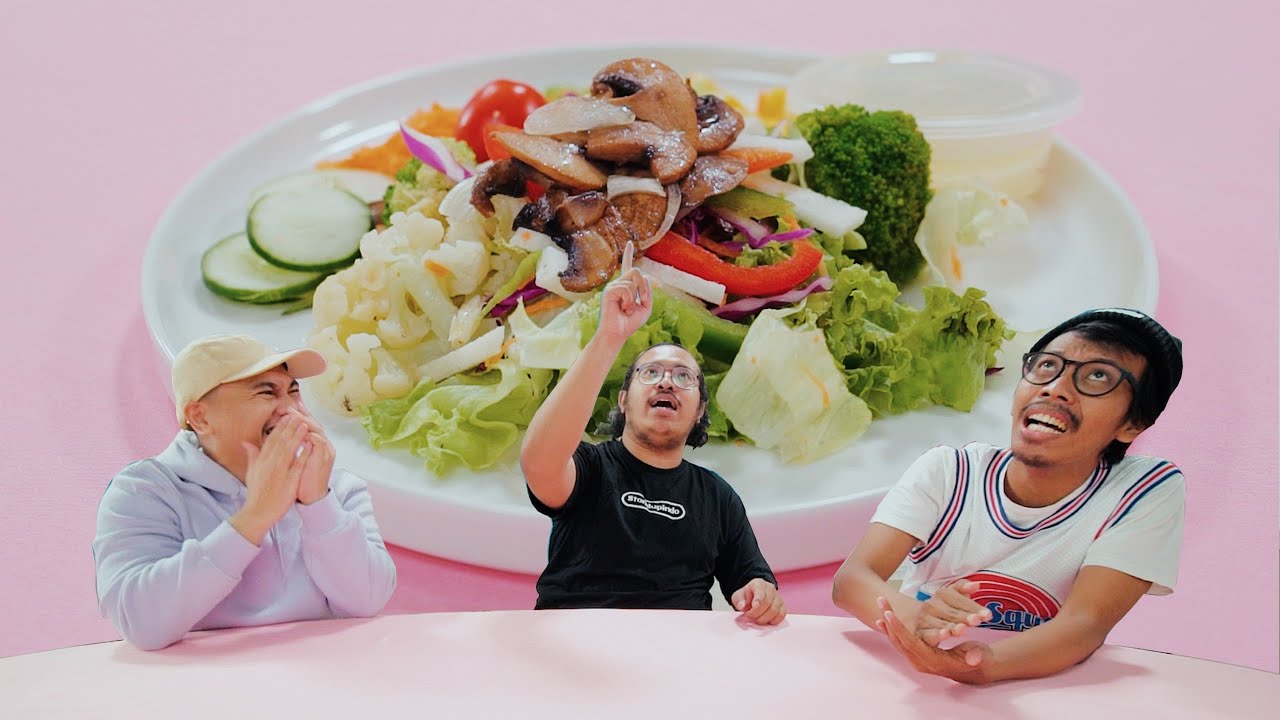 Perang Makanan Vegetarian! Ada Daging Palsu!