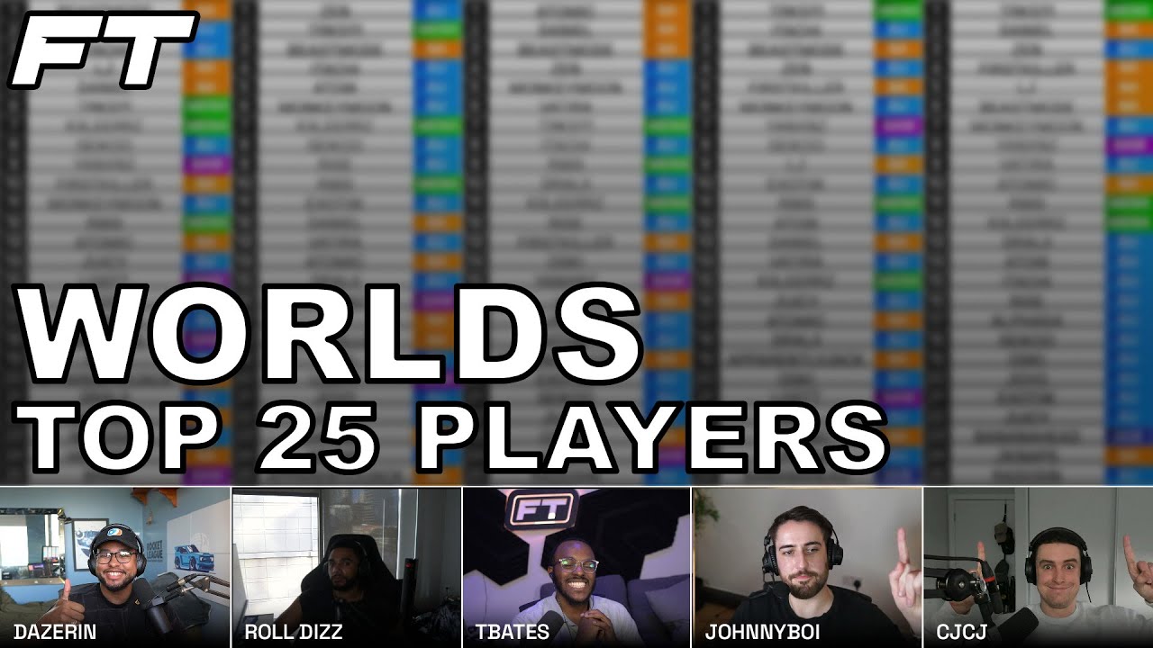 First Touch | TOP 25 PLAYERS | WORLDS 2024 | ft. CJCJ & Johnnyboi_i