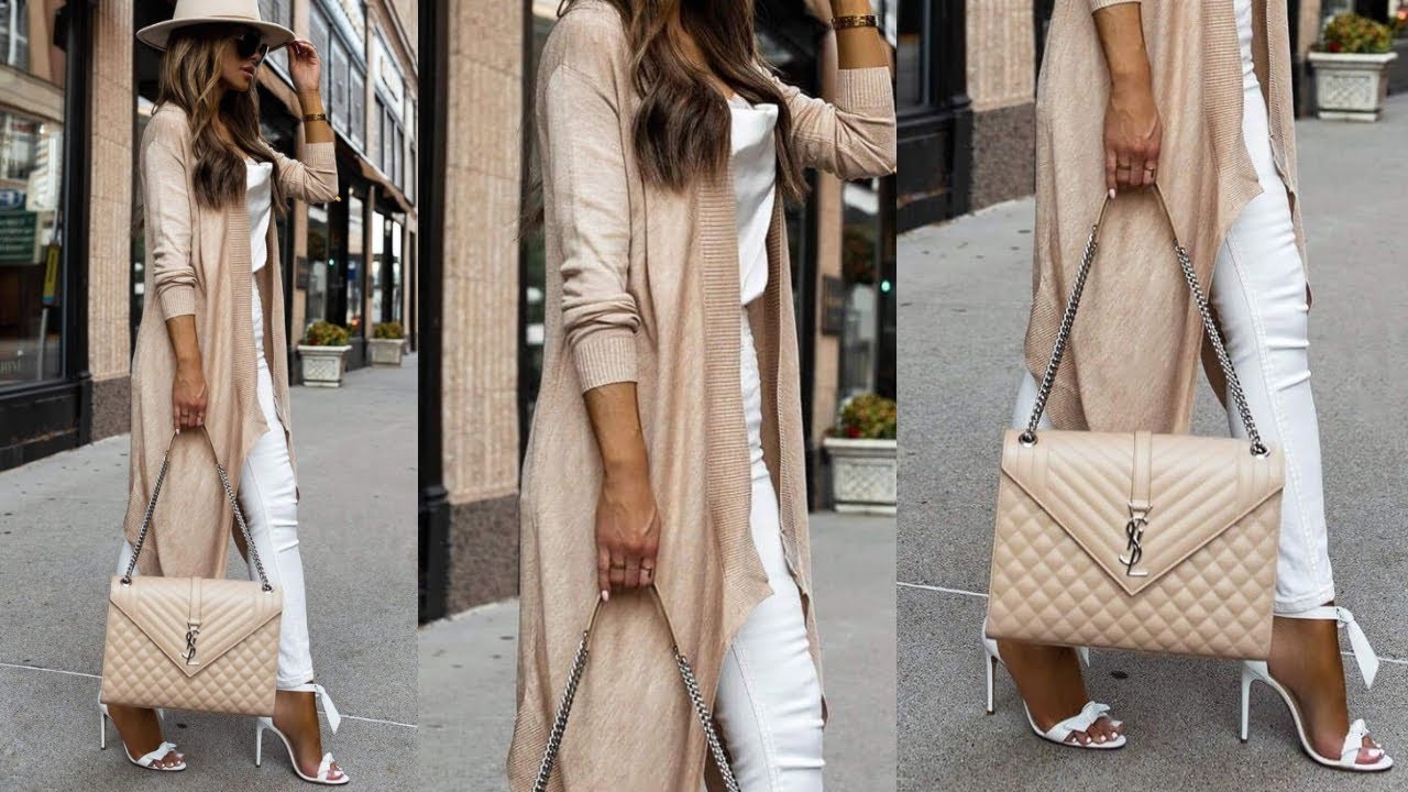 ROPA DE MODA Y TENDENCIA 2021 / MODA MUJER ELEGANTE FINA Y SOFISTICADA / LOOKS Y OUTFITS CON GLAMOUR