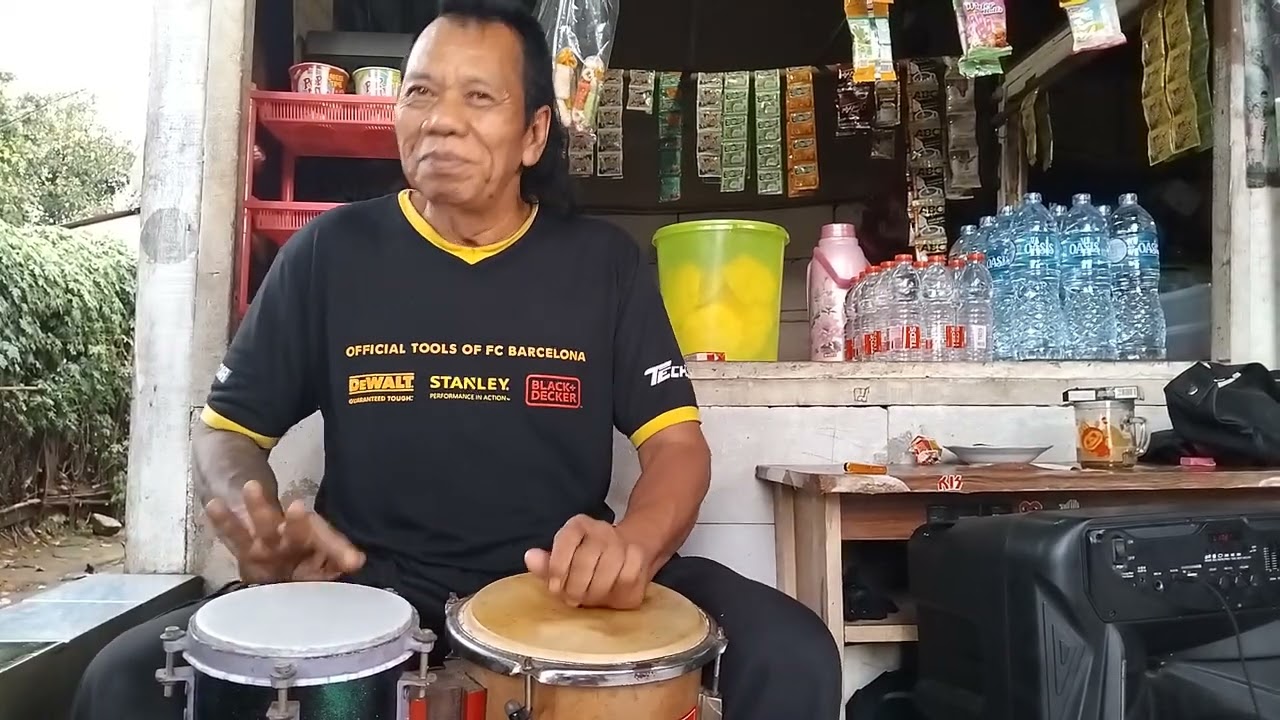 Contoh gendang untuk pemula lagu Lupa cipt. Marakarma