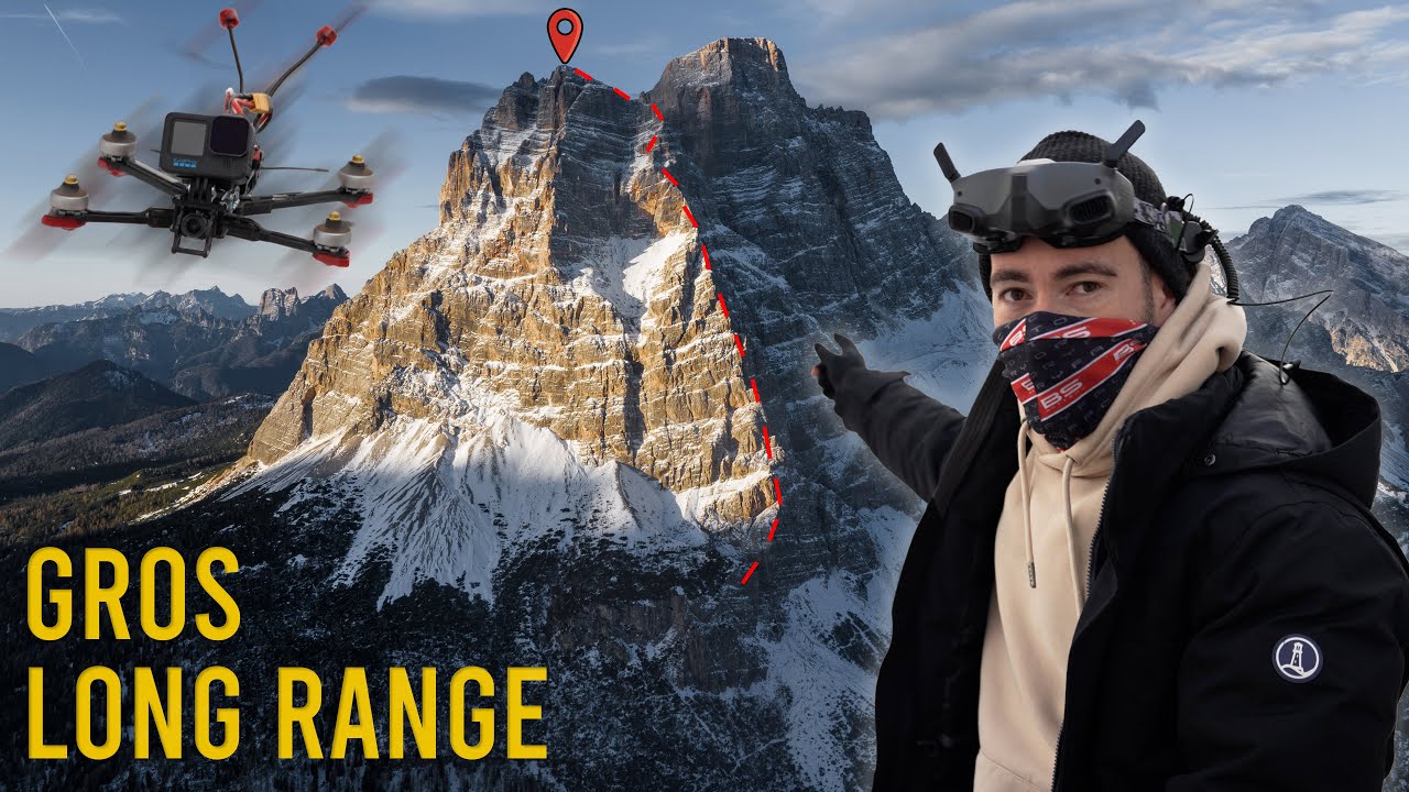 Je repousse mes limites en Drone FPV aux Dolomites 🚀🏔