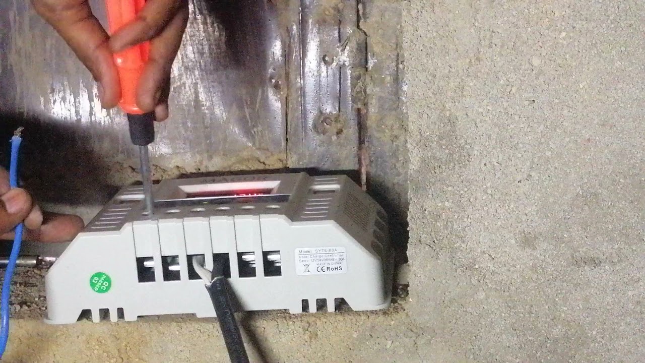 تغيير منظم 30A ب منظم 60A