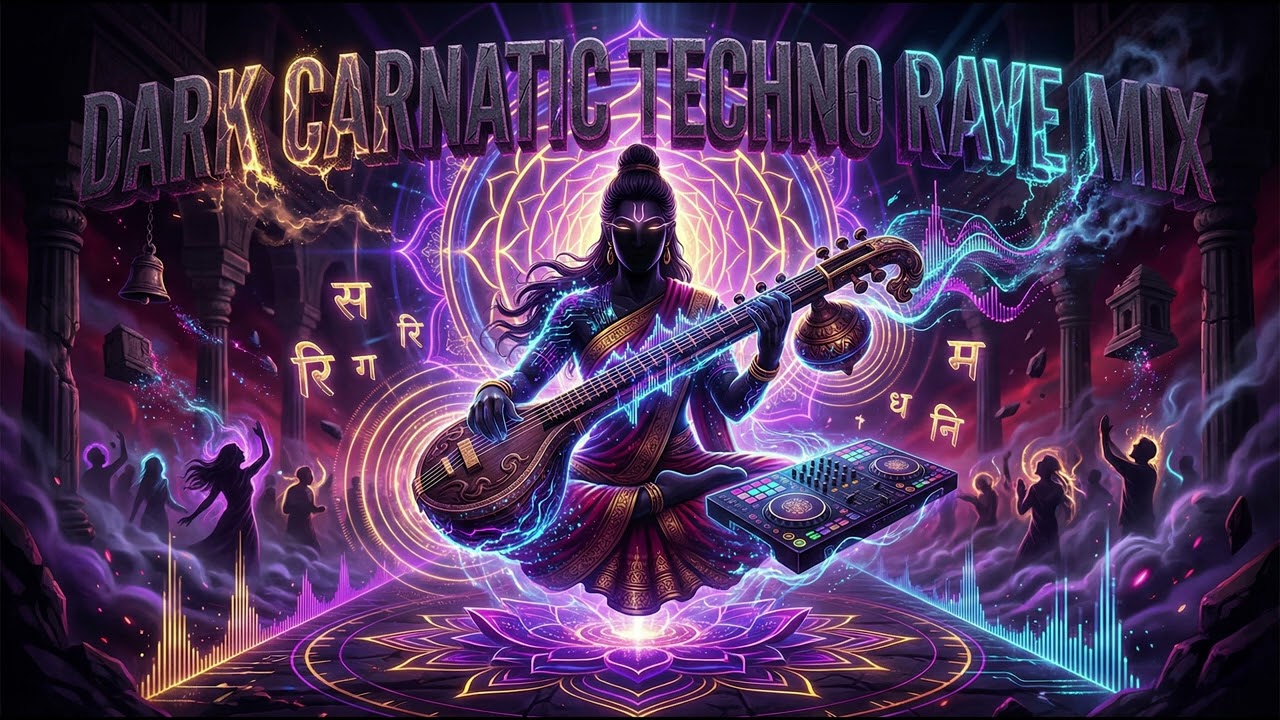 Carnatic Techno Ritual 001 – Bhairavi (1 Hour Carnatic Techno Mix) | Indian Classical Rave 2026