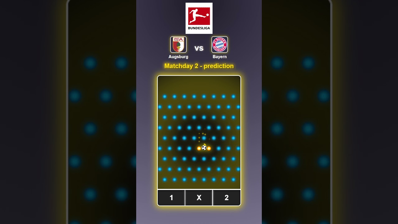 Bundesliga - Matchday 2 - Augsburg vs Bayern (prediction) #germany  #football #bayern