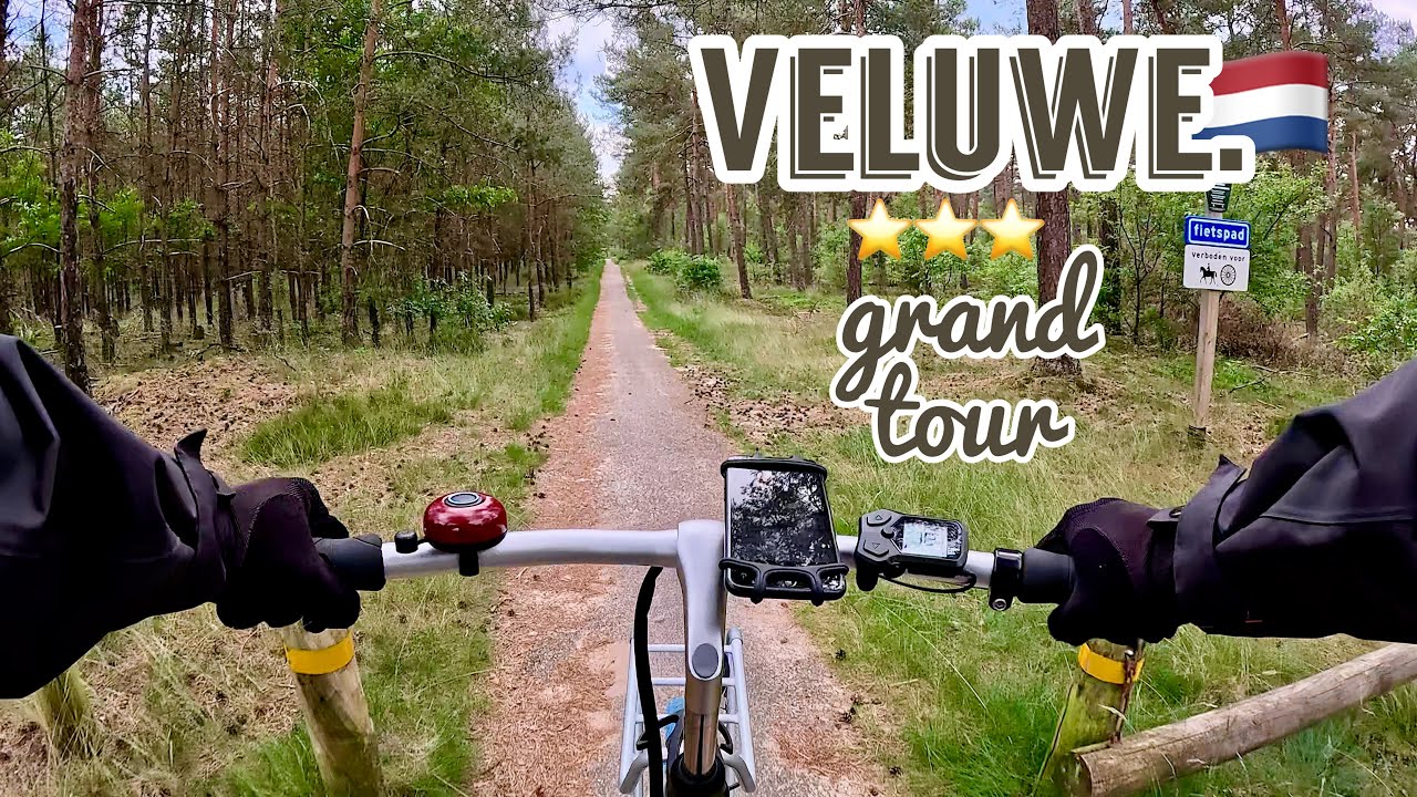GRAND TOUR of what remained of the Netherlands' GLACIERS - Veluwe on bicycle