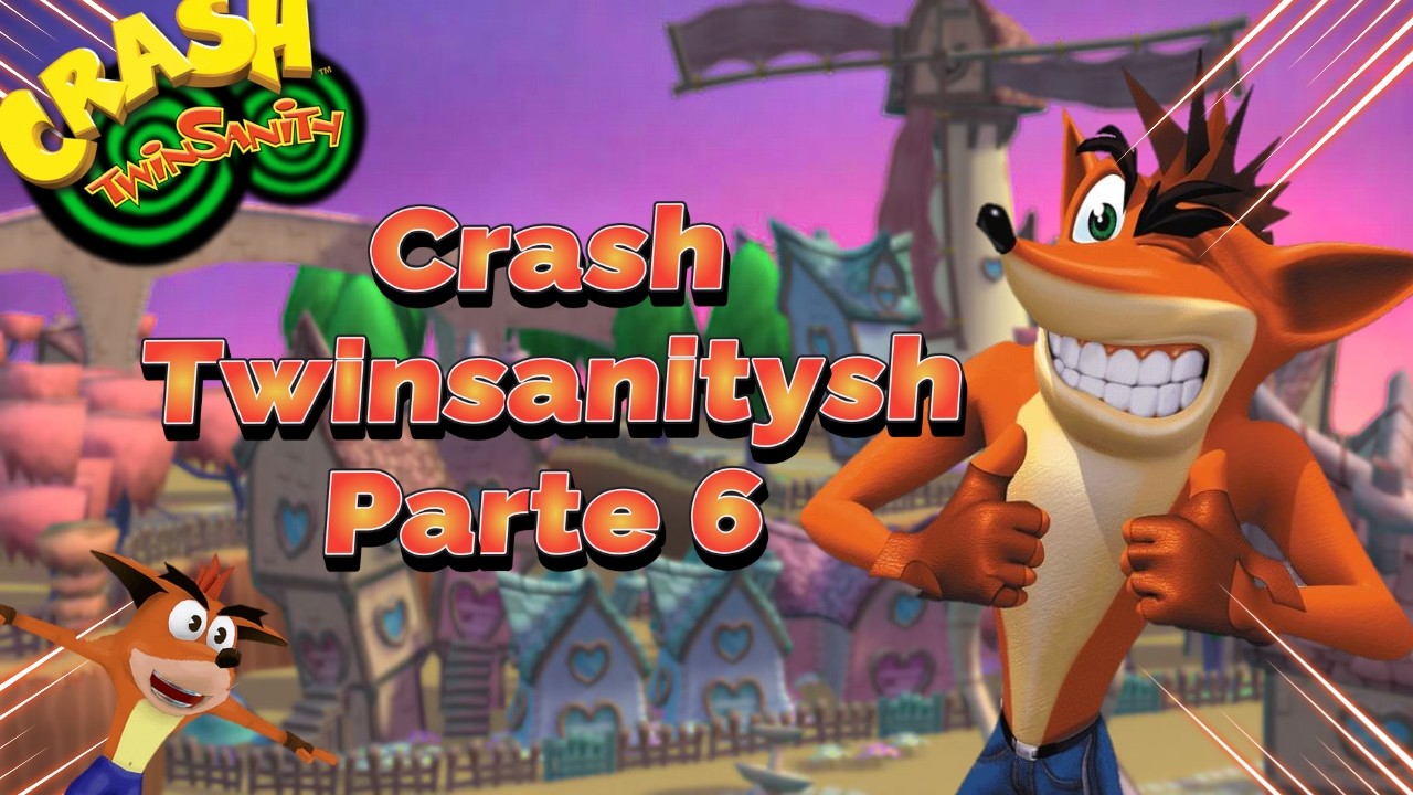 🎮 Crash Twinsanity no PS2 – Parte 5 - Live ao Vivo