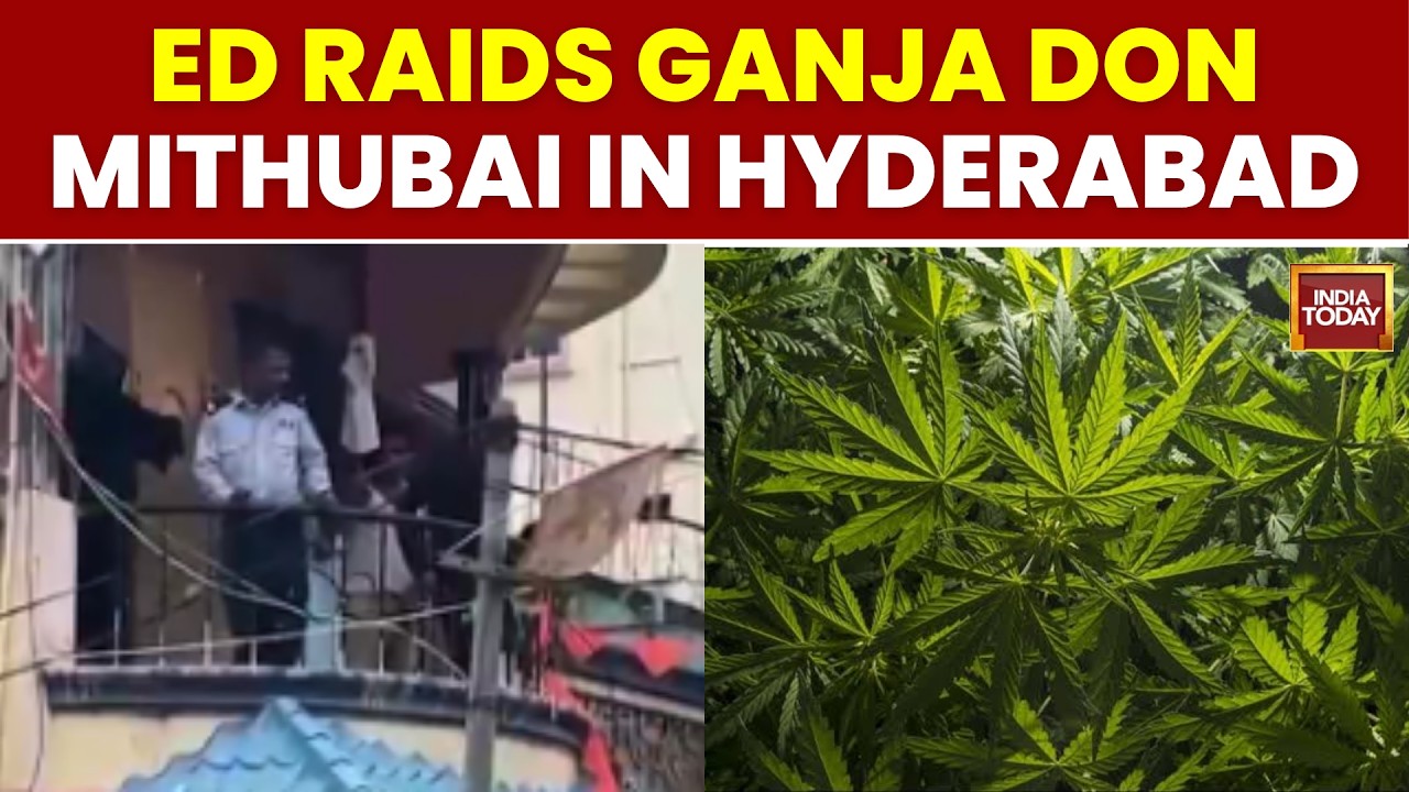 Hyderabad Ganja Case: ED Searches Mithubai&rsquo;s Home, Relatives&rsquo; Premises | India Today