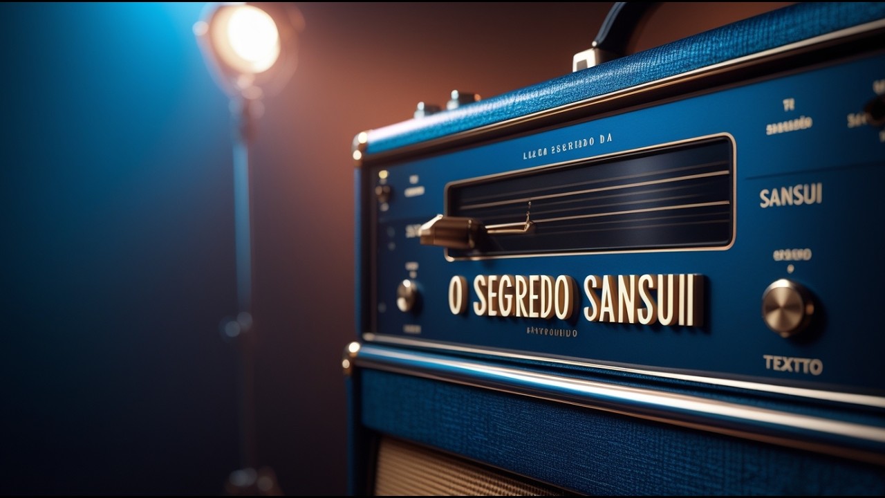 O Segredo da Sansui: O Verdadeiro Luxo do Áudio Made in Japan
