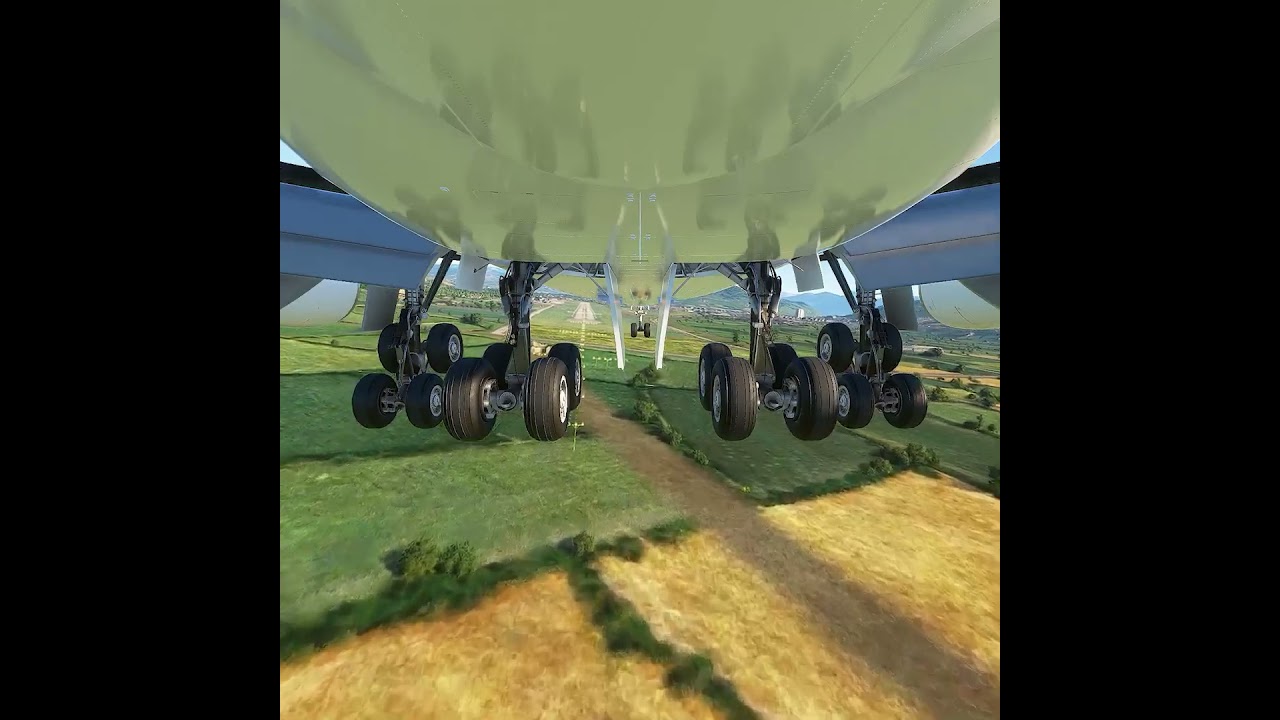 Plane Emergency Landing #plane #avaition #trending