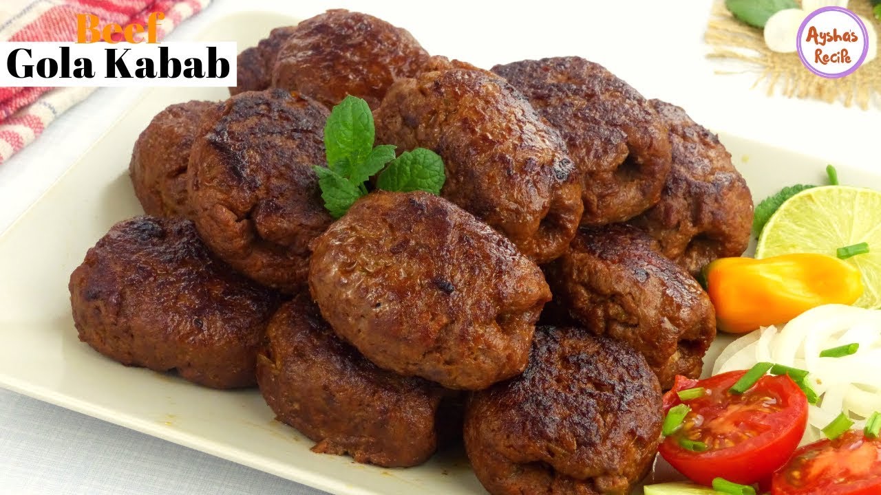 অল্প উপকরণে ঝটপট বানিয়ে নিন ''গোলা কাবাব'' | Eid Special Beef Gola Kabab, Gulati Kebab