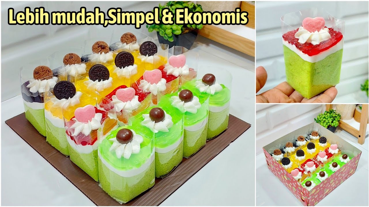 MINI CAKE VIRAL THAILAND  versi rasa melon enak banget‼️lebih ekonomis,lebih simpel,dan lebih mudah👌