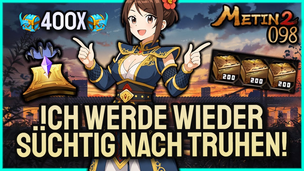 Metin2 DE 🦁 Tigerghost [ #098 ] 🦁 600x Goldene Okey & 400x Alastor Truhe öffnen!