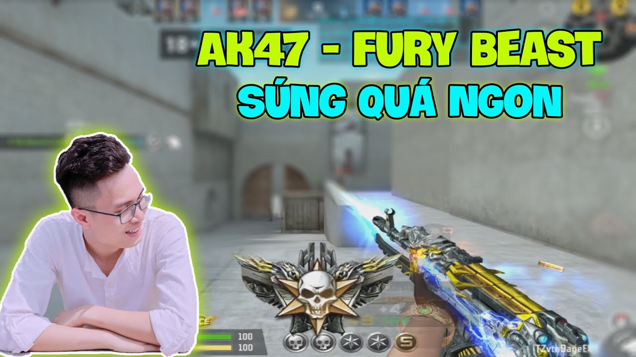 CF Mobie/CF Legends | AK47-Fury Beast Quá Ngon Bắn Địch Phải Khiếp Sợ