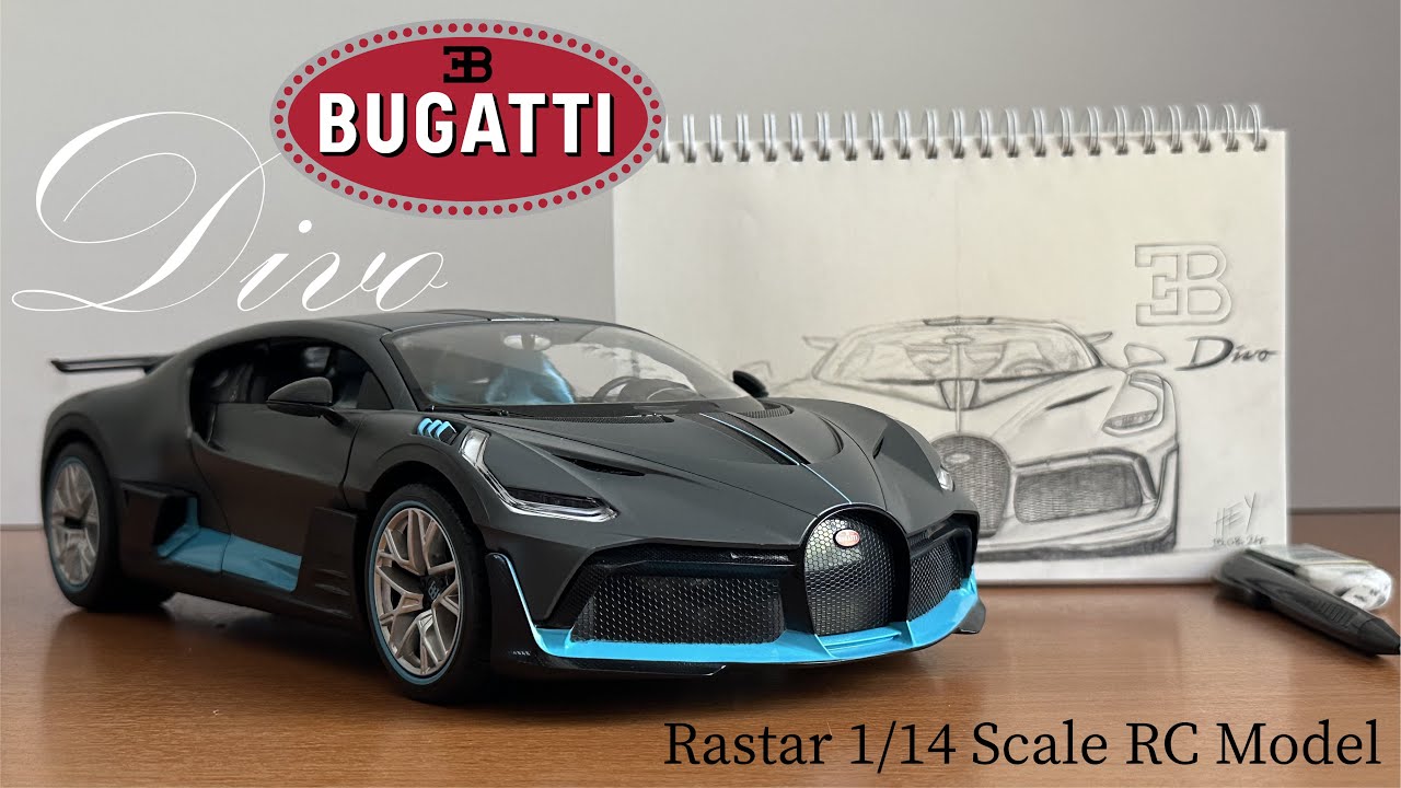 Rastar Bugatti Divo 1/14 Scale RC Model