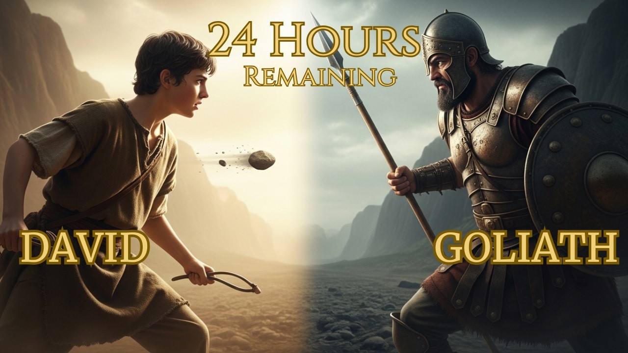David x Goliath: The Shepherd Who Stopped a Giant | Bible Story.