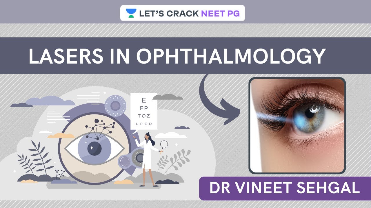 LASERS in Ophthalmology | NEET-PG 2021 | Vineet Sehgal