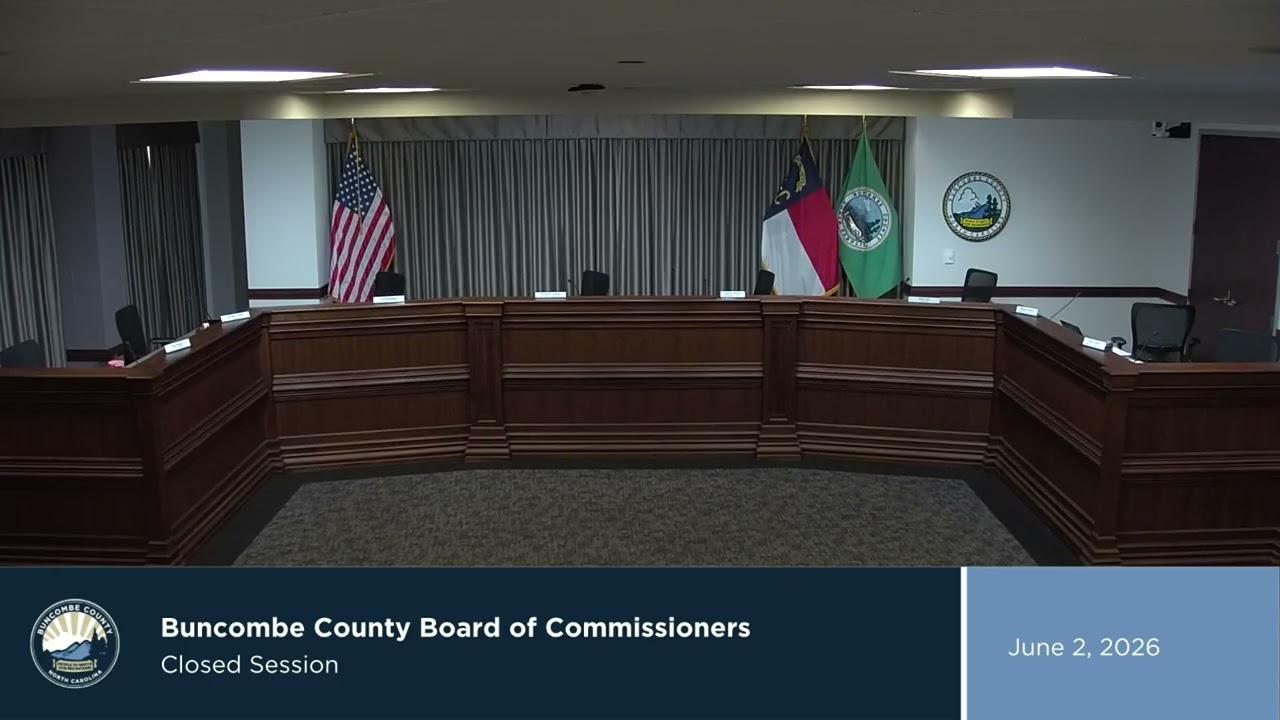 Regular Meeting of The Buncombe County Board of Commissioners | June 2, 2026