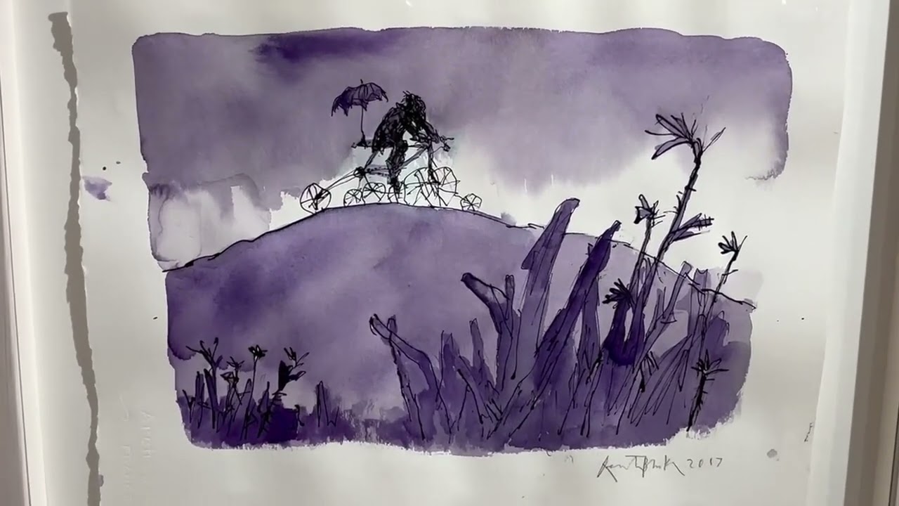 Quentin Blake Drawn by  hand