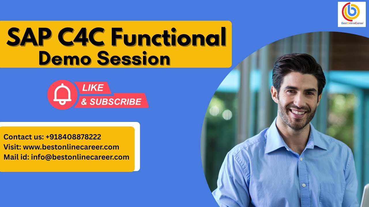 SAP C4C Functional Demo Session | End-to-End CRM Solution