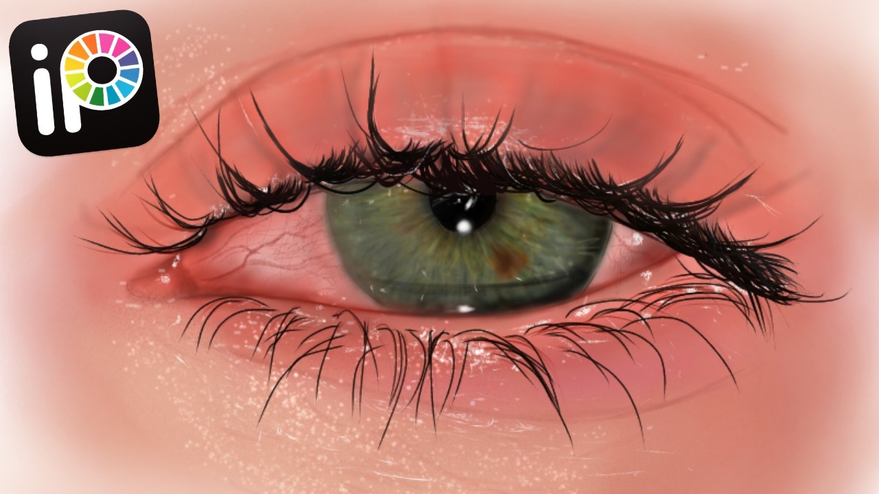 How to Draw a Realistic Eye | Step-by-Step Ibis Paint X Tutorial for Beginners