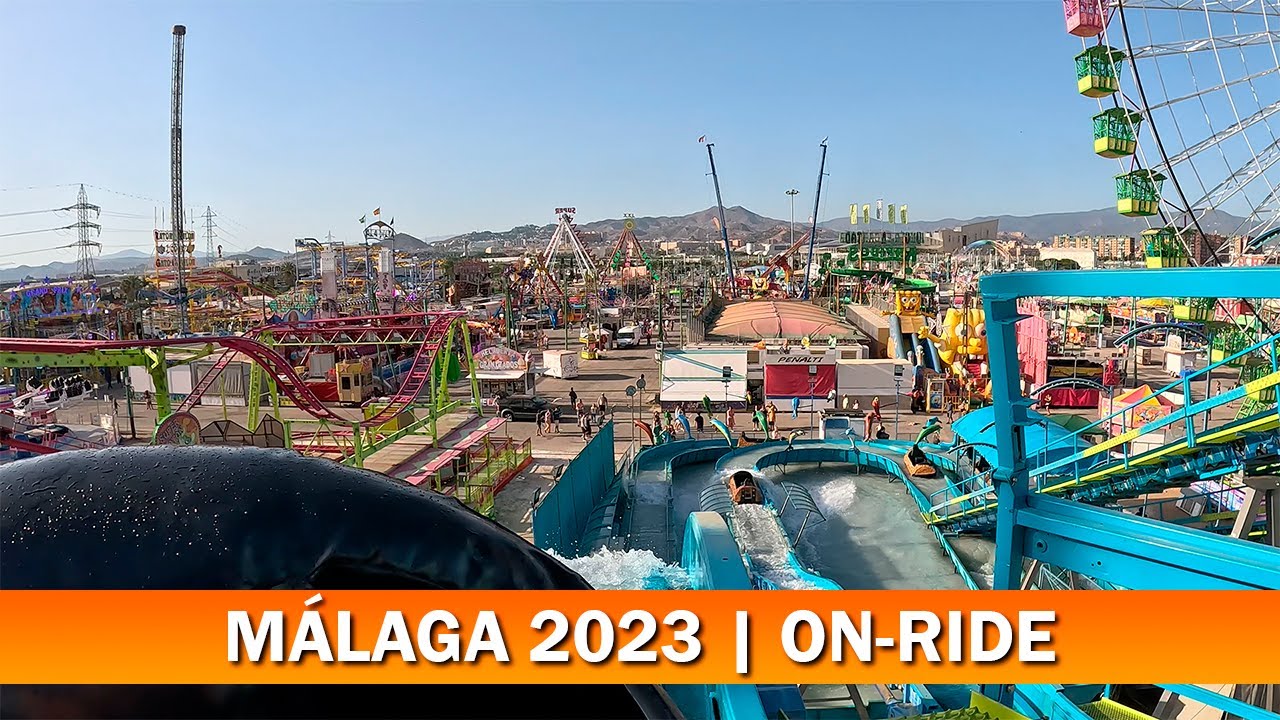 CATARATAS | ON-RIDE POV | Málaga 2023 - Ferias A TOPE