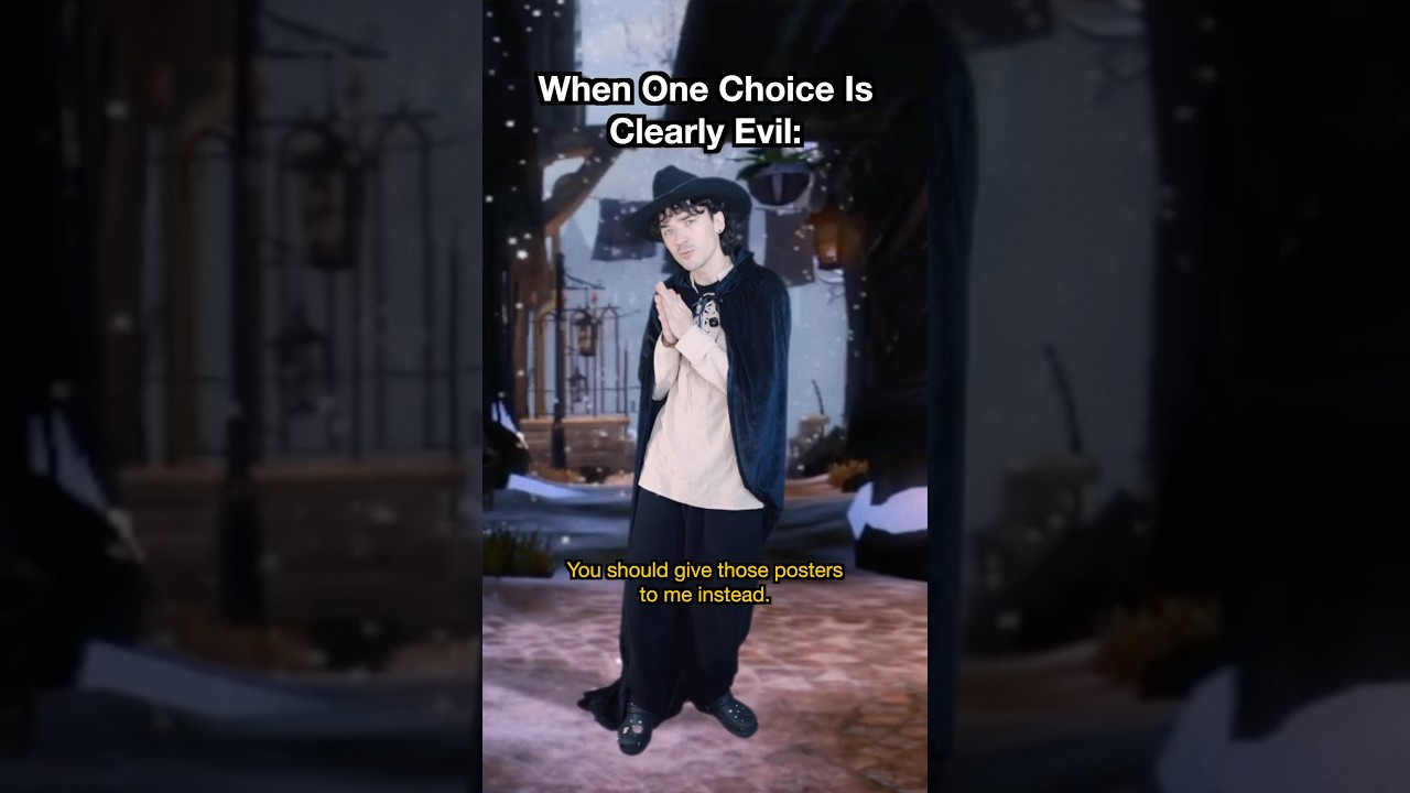 When One Choice Is Clearly Evil