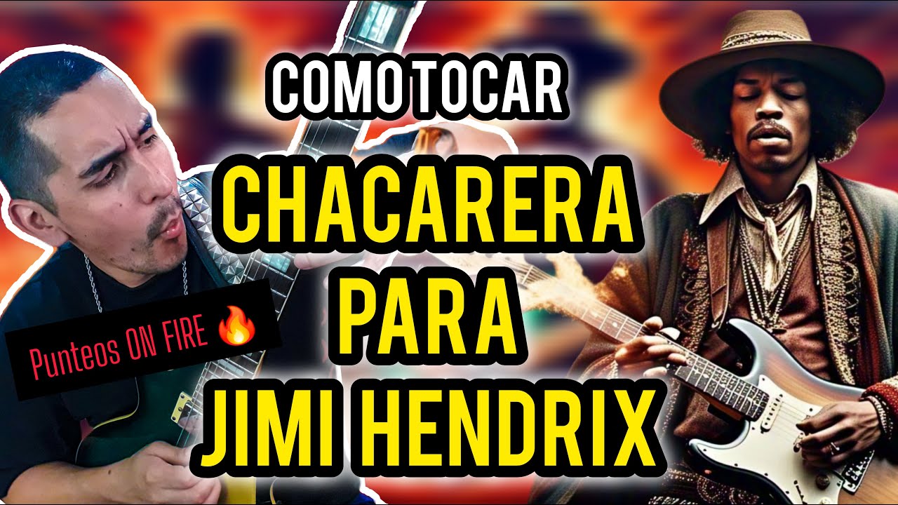 Como tocar CHACARERA PARA JIMI HENDRIX #Punteos #Acordes #Guitarra Electrica #clasesdeguitarra #tabs