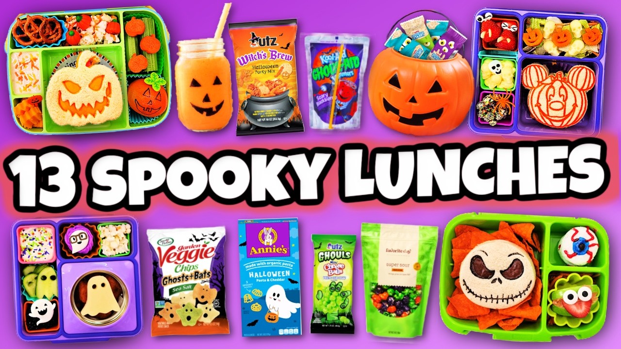 I Made 13 Movie-Inspired Halloween Lunches That Are So Easy It&rsquo;s Almost Cheating!
