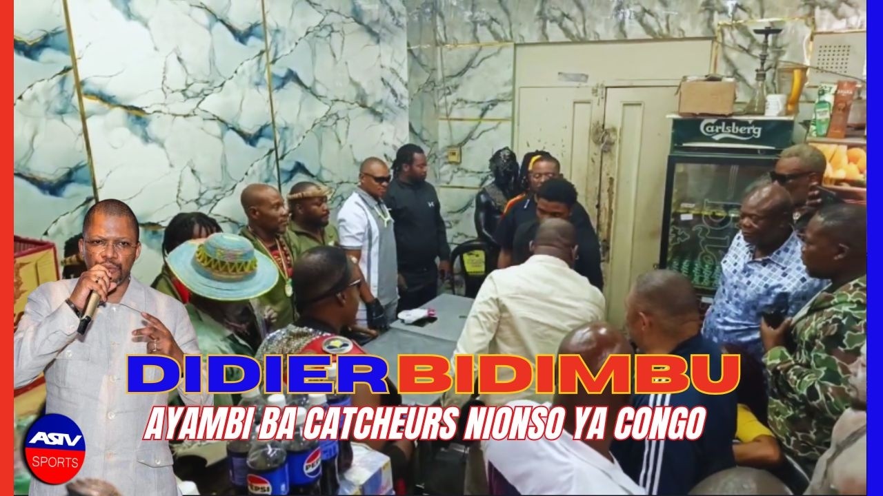 Rencontre ya Ministre DIDIER BIDIMBU President  du CATCH BLAISE MAMBO avec tout les  CATCHEURS