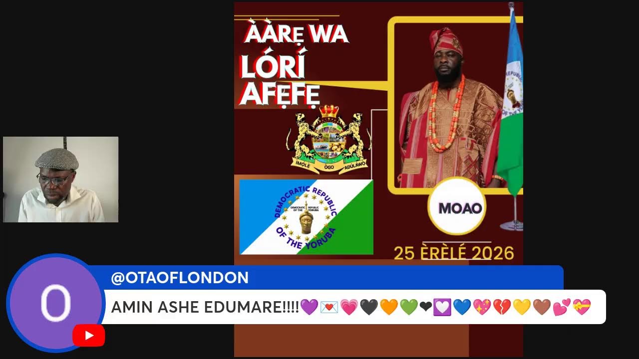 OGBENU TAN EPADE MR,PRESIDENT MOBOLAJI OMOKORE, 25/2/2026.