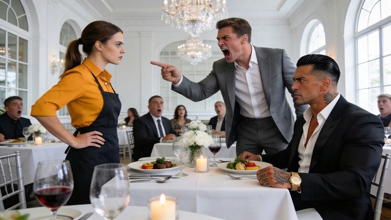 Bruder des Mafia-Bosses rief: „Du bist nichts!“ — Kellnerin: „Warum arbeitest du für mich?“