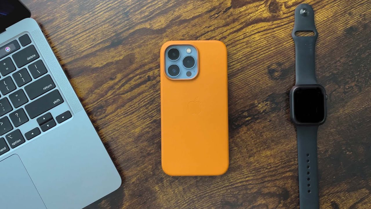 Golden Brown Apple Leather Case for iPhone 13 Pro [Worth it?]