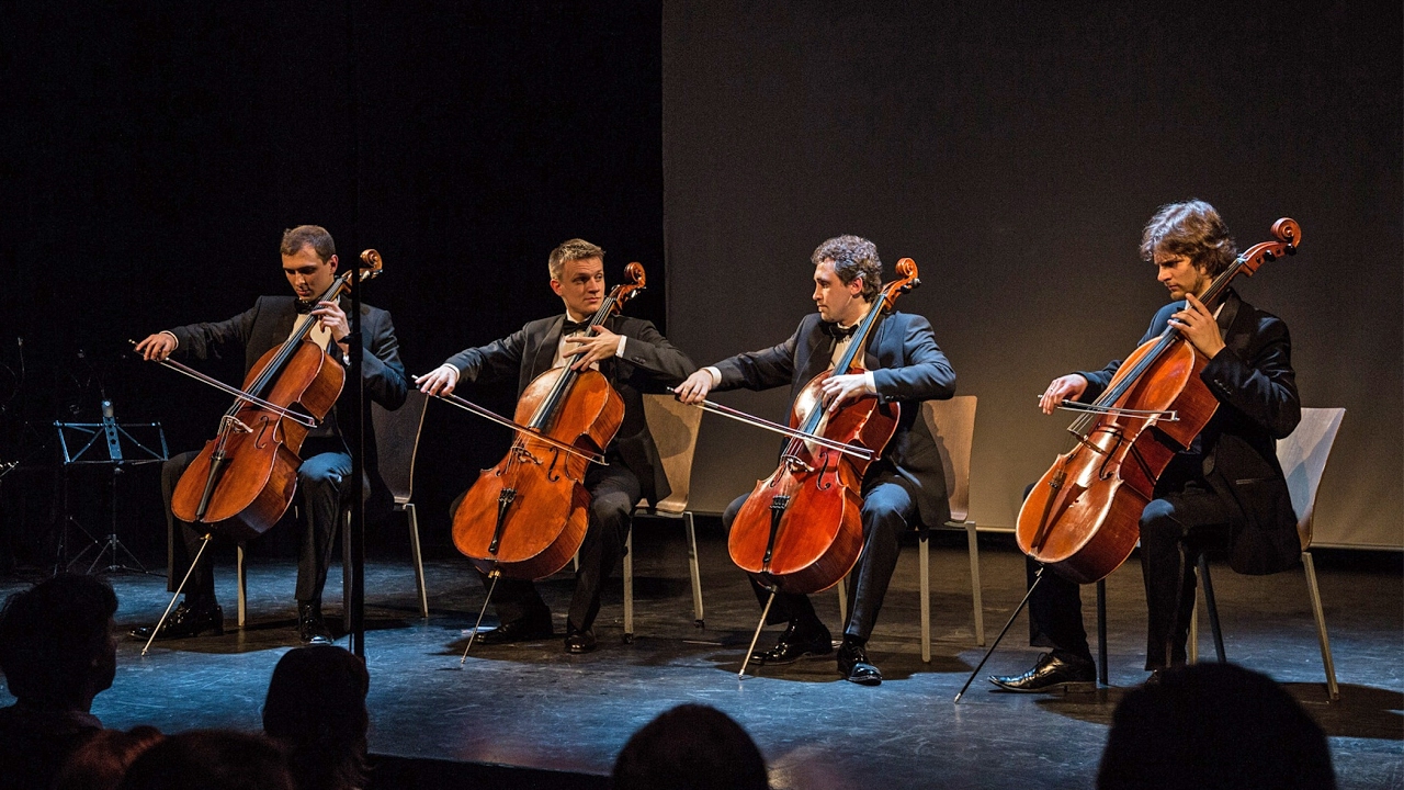 Prague Cello Quartet ve Studiu live
