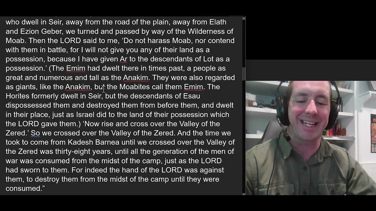 Deuteronomy Chapter 2 Commentary Taylor Bible Study