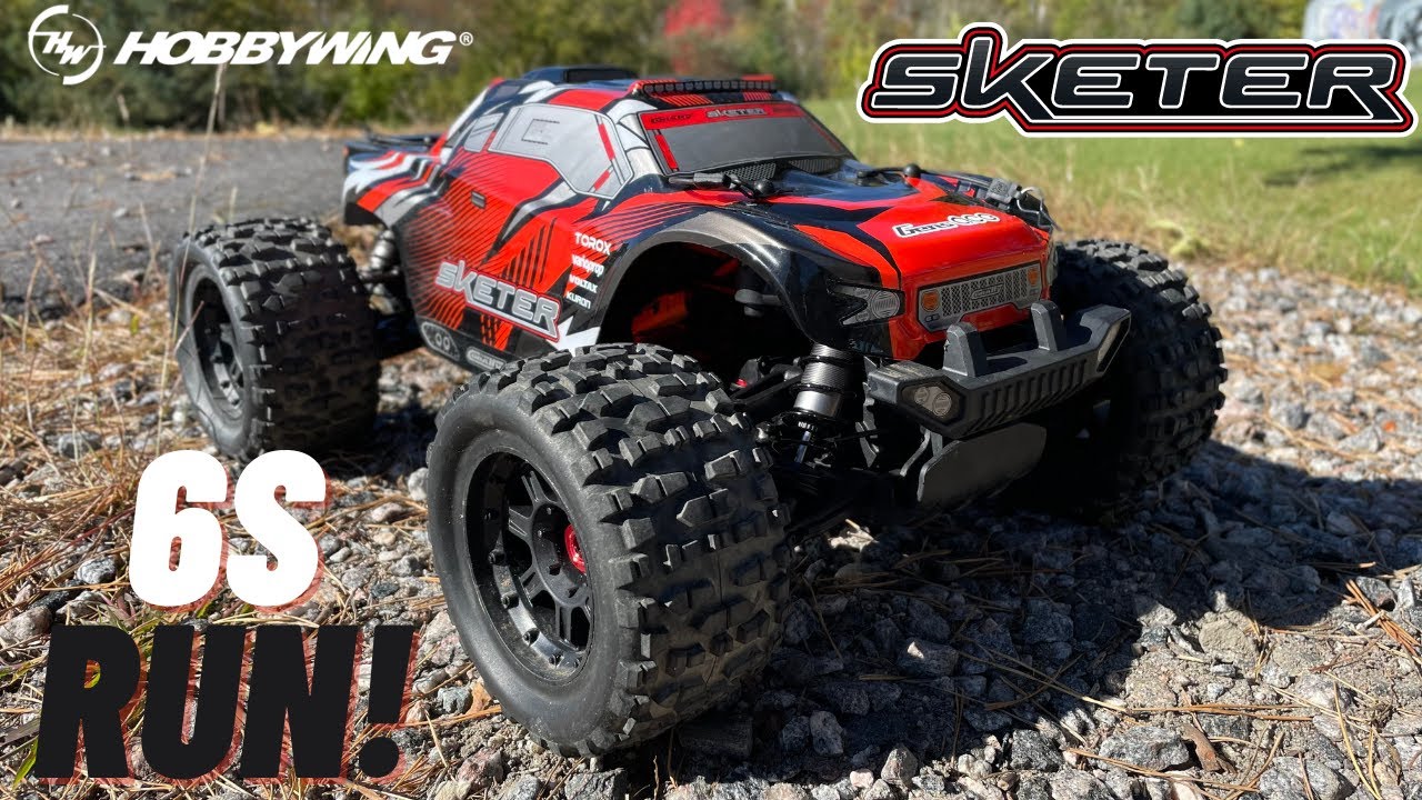 Corally Sketer running 6S (Hobbywing Max 8 & 2200kv)
