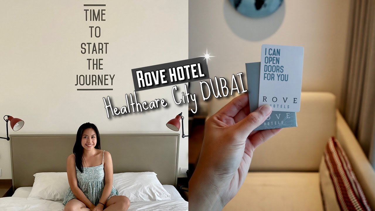 Rove Hotel Dubai : Healthcare City | Hotel and Room Tour