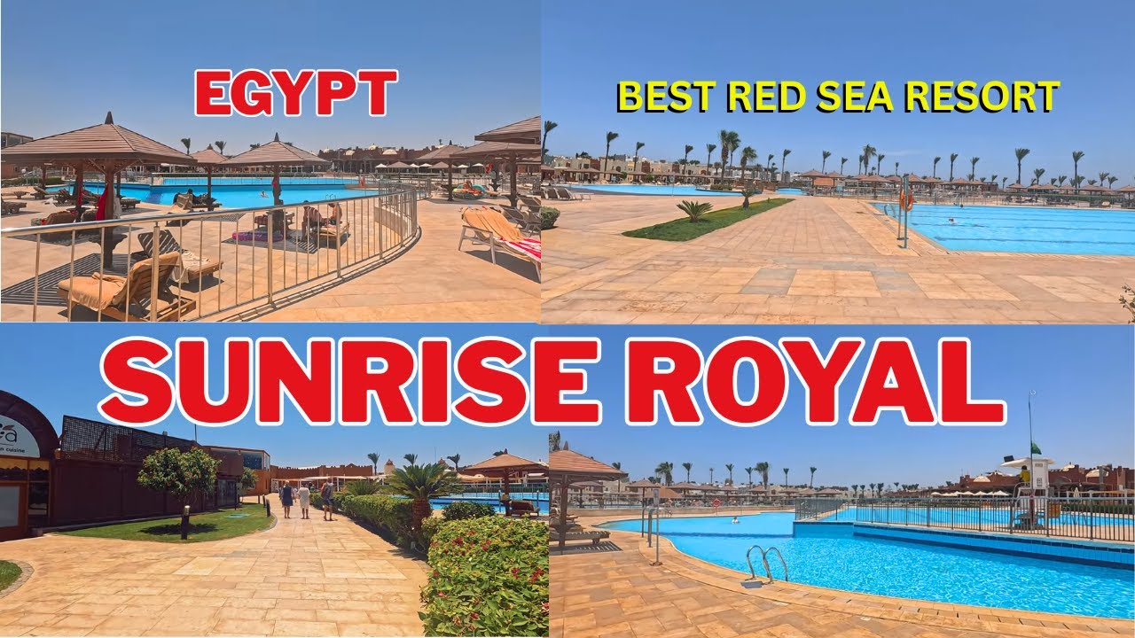 SUNRISE Royal Makadi Resort Hurghada | Best All-Inclusive Red Sea Getaway | Egypt Travel Vlog
