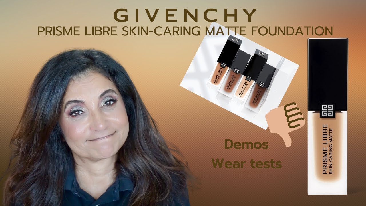 Givenchy Prisme Libre Skin-Caring Matte Foundation | Demos | Over 50