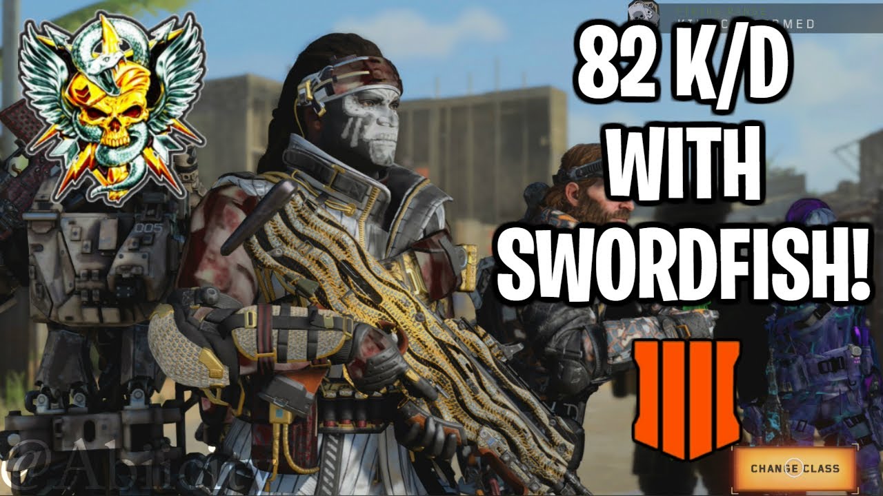 This Gun Excels at Long Range! Best Swordfish Class Setup After New Update! (COD BO4) - Black Ops 4