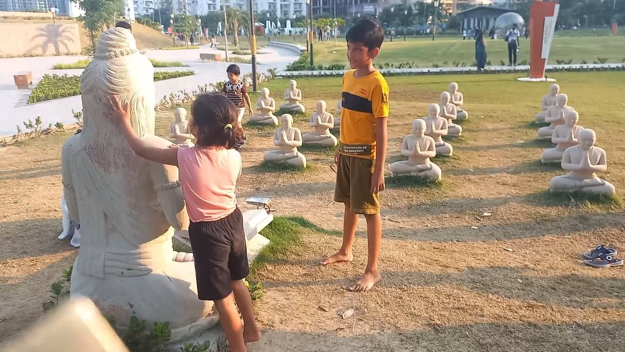 कलाकृति का अद्भुत नमूना ved van park Noida sector-78. #vedvanparknoida #ajaypainter