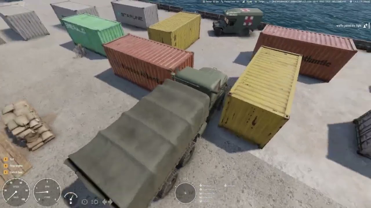 ARMA reforger insurgency is chaos.