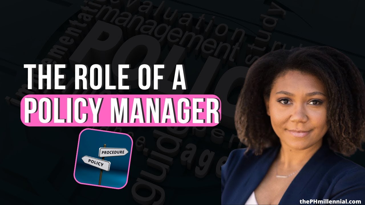 Inside the Role of a Policy Manager in Public Health