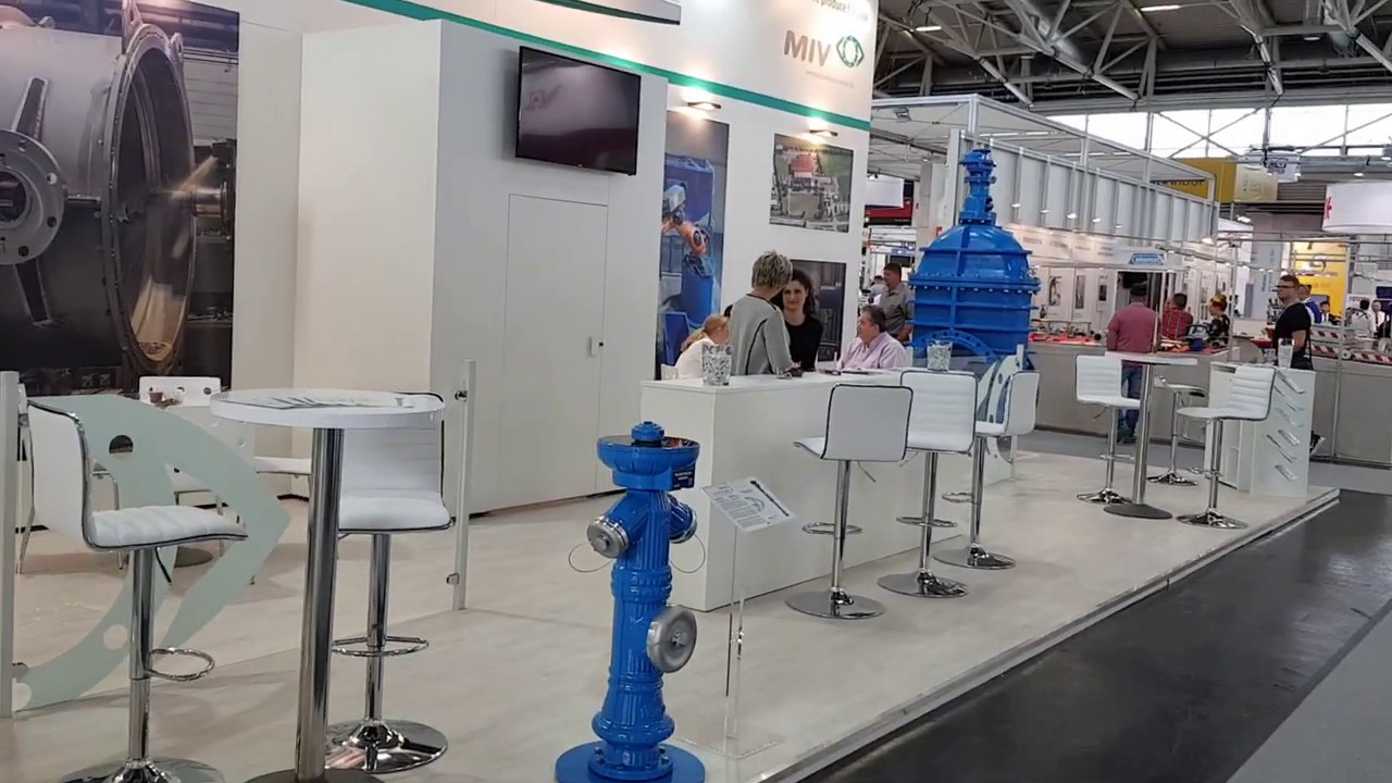 Sajam IFAT 2018   Messe M&uuml;nchen  Dizajn i izrada &scaron;tanda za MIV d d  i Gumiimpex GRP